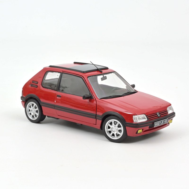 Peugeot 205 GTi 1.9 PTS Rims 1991 Red