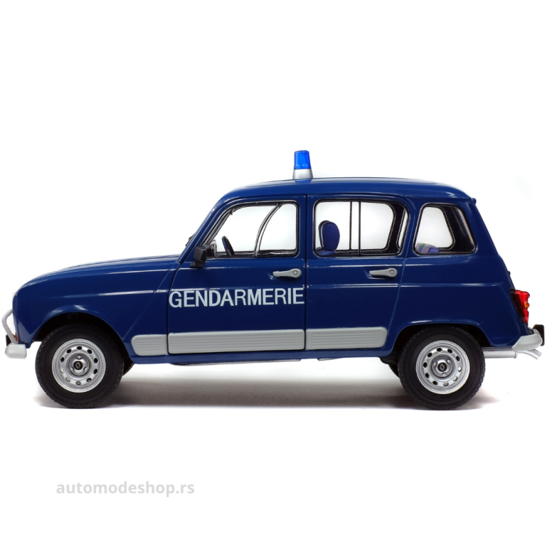 Renault 4L GTL Gendarmerie – Bleu Gendarmerie – 1978