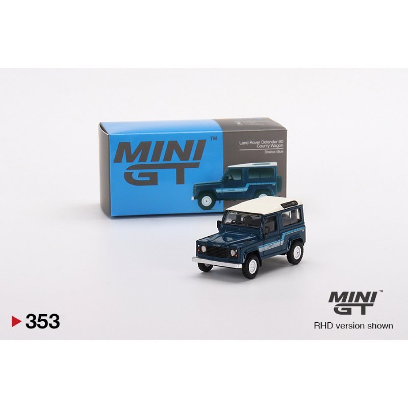 Land Rover Defender 90 County Wagon Stratos Blue 2007