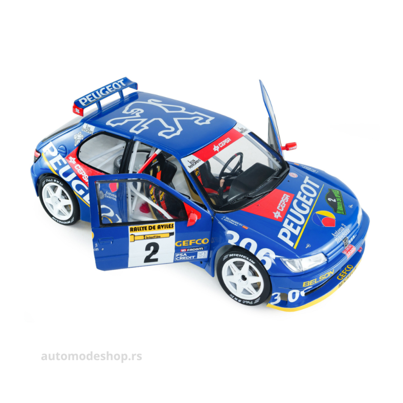 Peugeot 306 Maxi – Rallye de Avilès – #2 J.Azcona / J.Billmaier – 1997