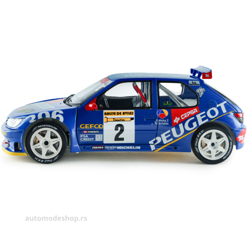 Peugeot 306 Maxi – Rallye de Avilès – #2 J.Azcona / J.Billmaier – 1997
