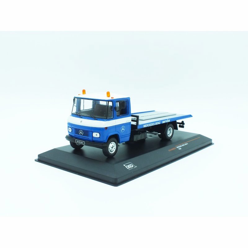 Mercedes L 608 D, blue, 1980-Auto model shop - Automodel shop