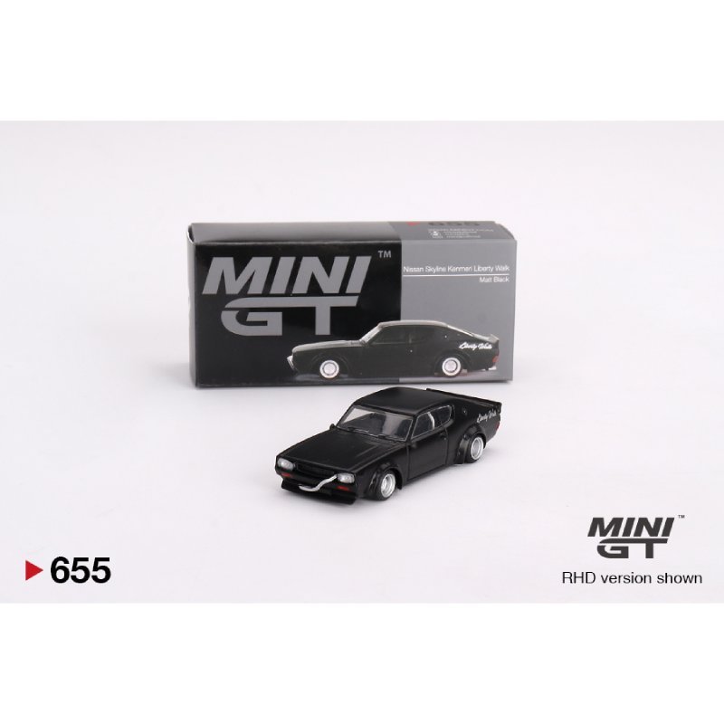 Nissan Skyline Kenmeri Liberty Walk Matt Black 