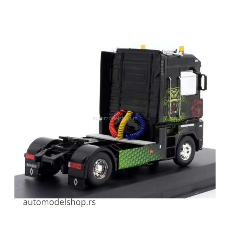 Renault AE 500 Magnum Truck Green Mamba - Black/Green - 1991 