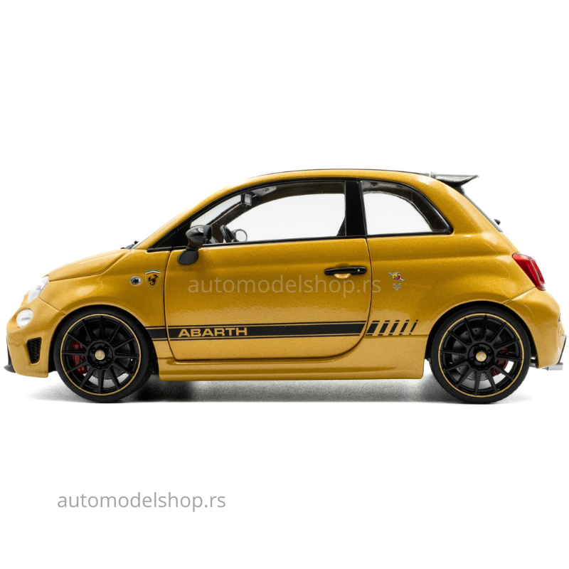 Fiat F595 Abarth Solido Works - Yellow - 2024