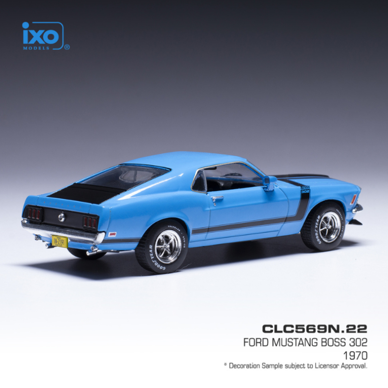 Ford Mustang Boss 302 Blue  1970