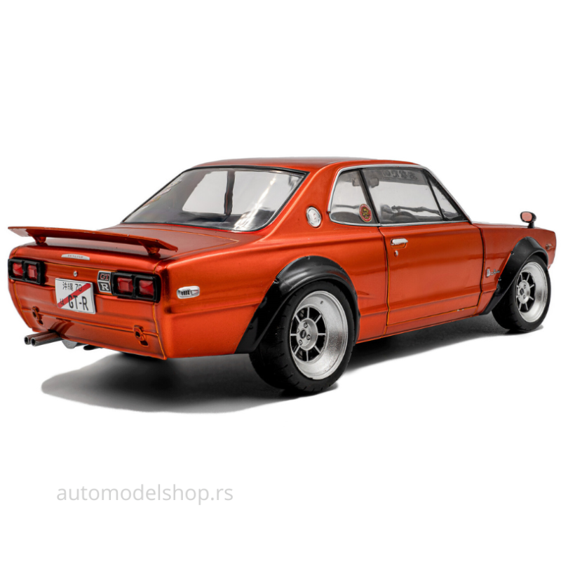 Nissan Skyline (C10) Hakosuka SOLIDO WORKS – orange metallic – 1970 