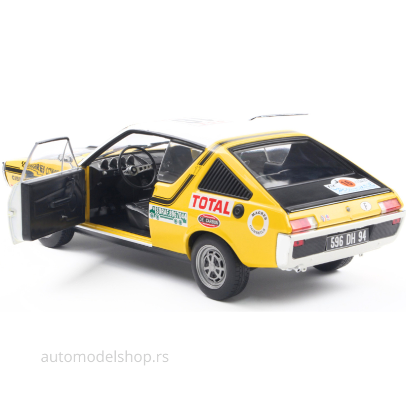 Renault 17 Ph.1 – Rallye Du Maroc – #23 PRIVE/ TILBERT – 1976