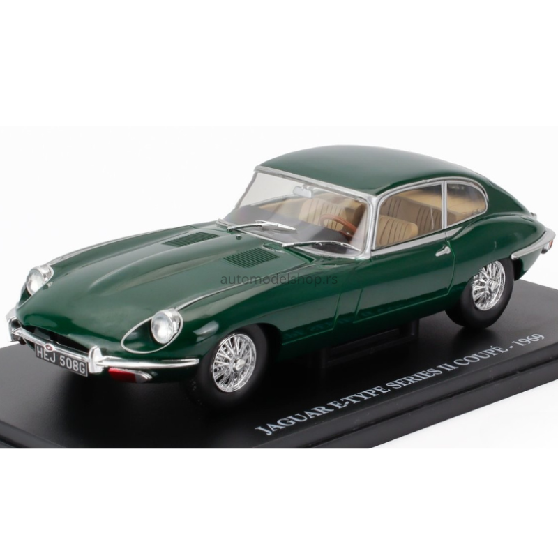 Jaguar E-Type Series II Coupe Green 1969