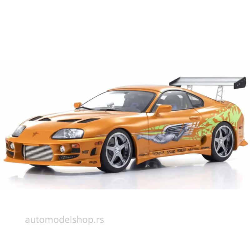 BRIAN'S Toyota Supra Turbo Fast & Furious - Orange Pearl