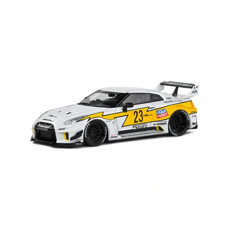 NISSAN GTR35 LBWK SILHOUETTE WHITE 2019