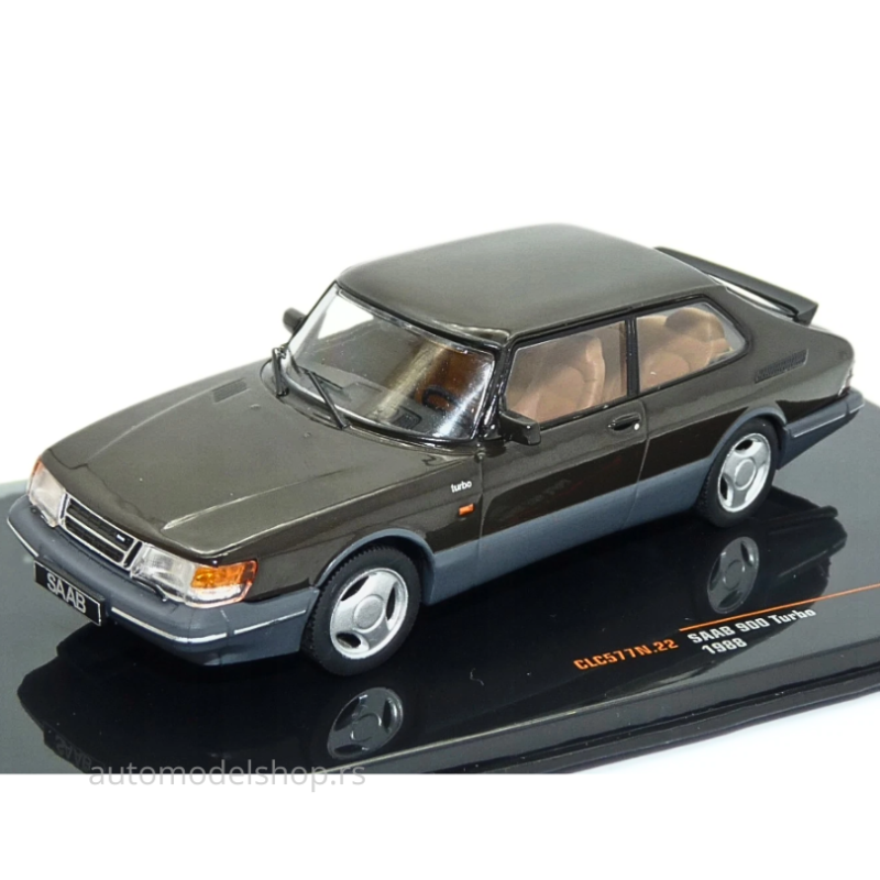 Saab 900 Turbo - Black - 1988