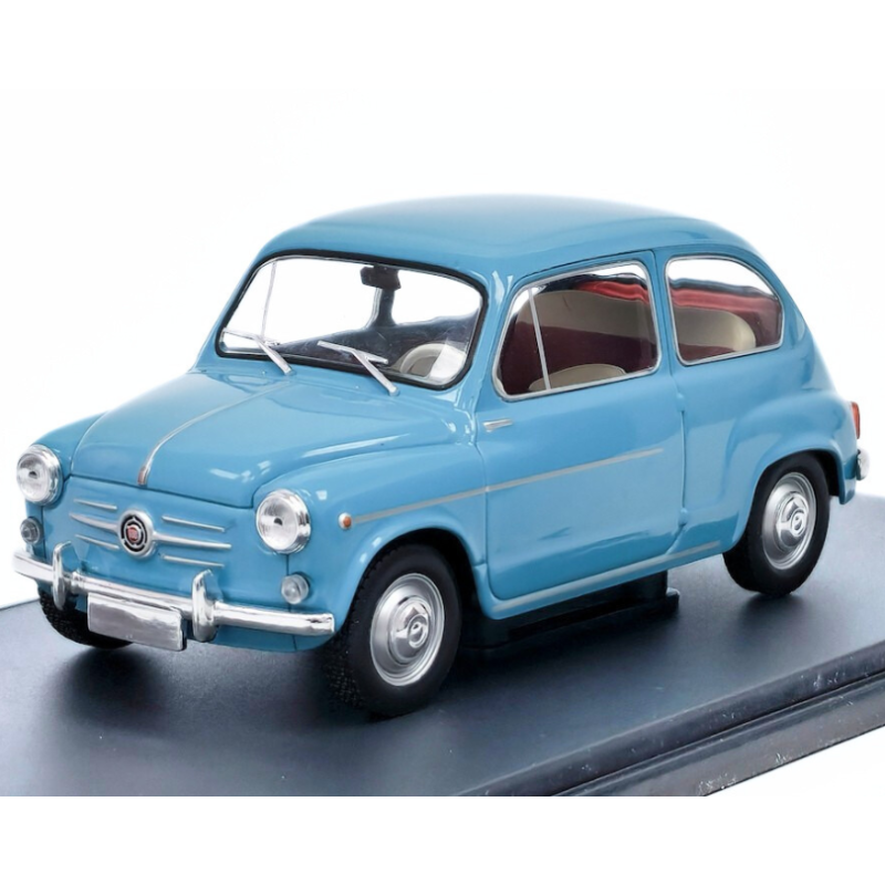 Fiat 600D, blue 1960