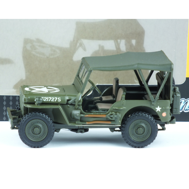 Military Vehicle Willys 1/4 Ton Army Jeep - Green