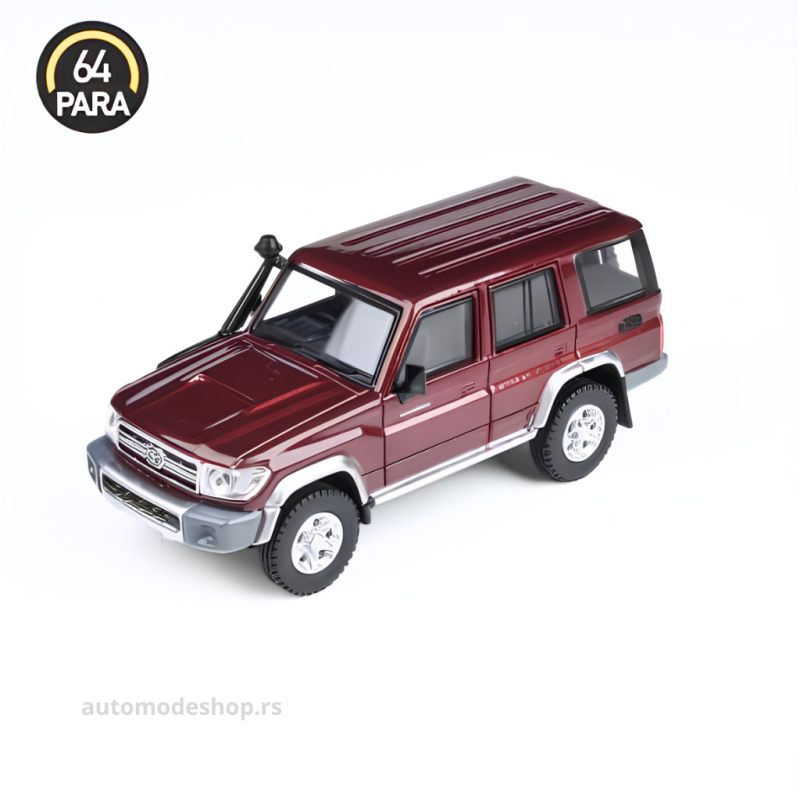 Toyota Land Cruiser 76 - Merlot Red