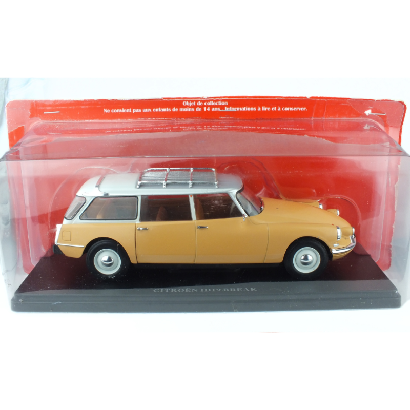 Citroen ID 19 break, yellow 1955