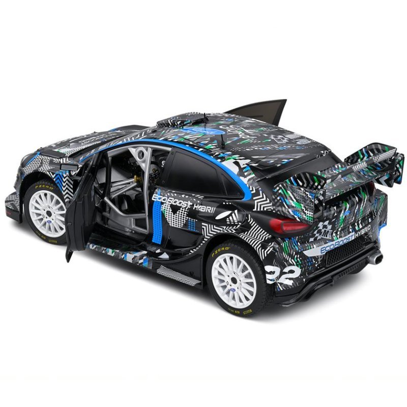 Ford Puma Rally 1 Hybrid Black Goodwood Festival of Speed 2021