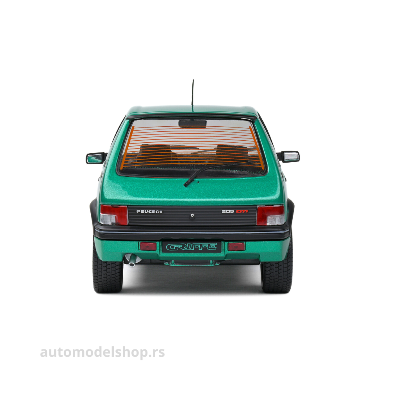 Peugeot 205 GTI GRIFFE – Vert Fluorite – 1992
