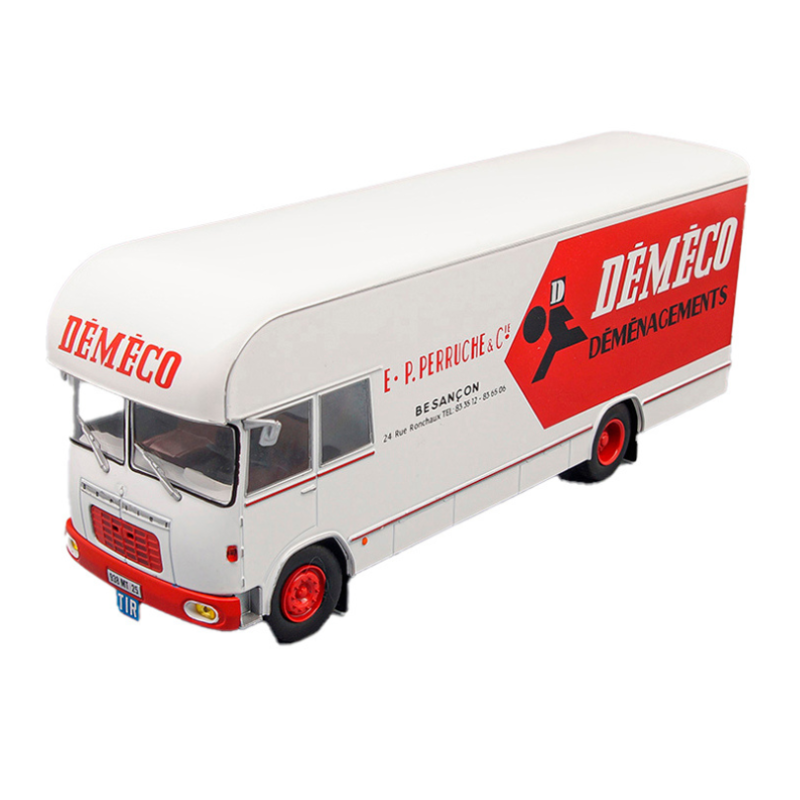 Berliet GBK 75 *Déménagement Déméco*, white/red 1969