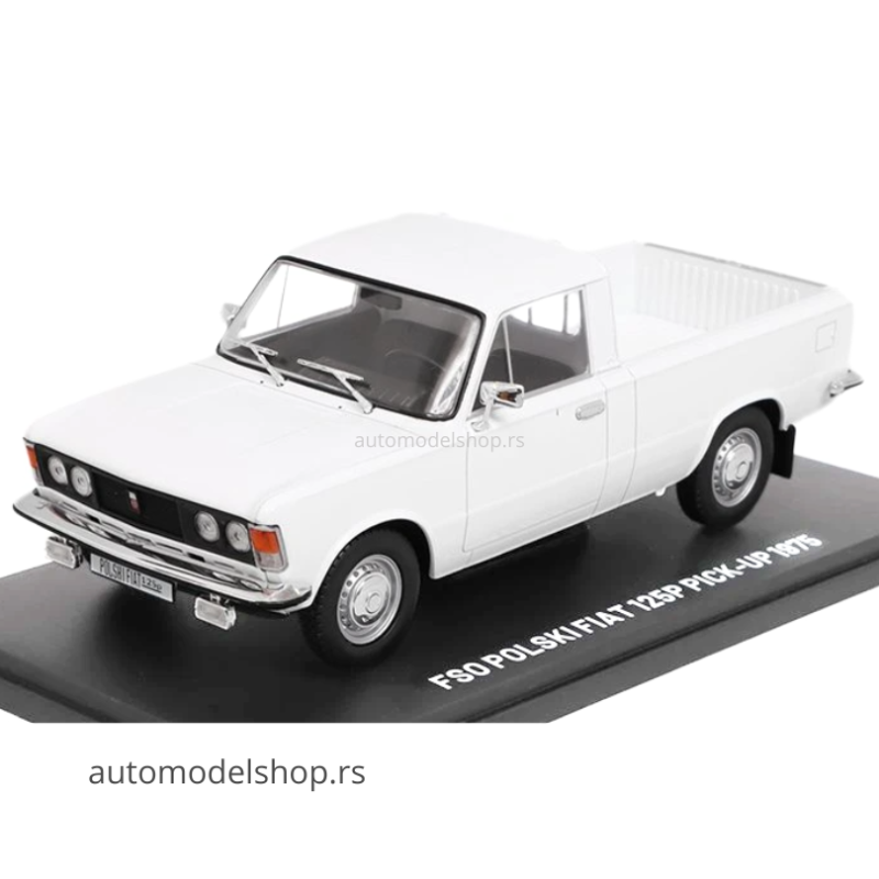 FSO Polski Fiat 125P Pick-up - White - 1975