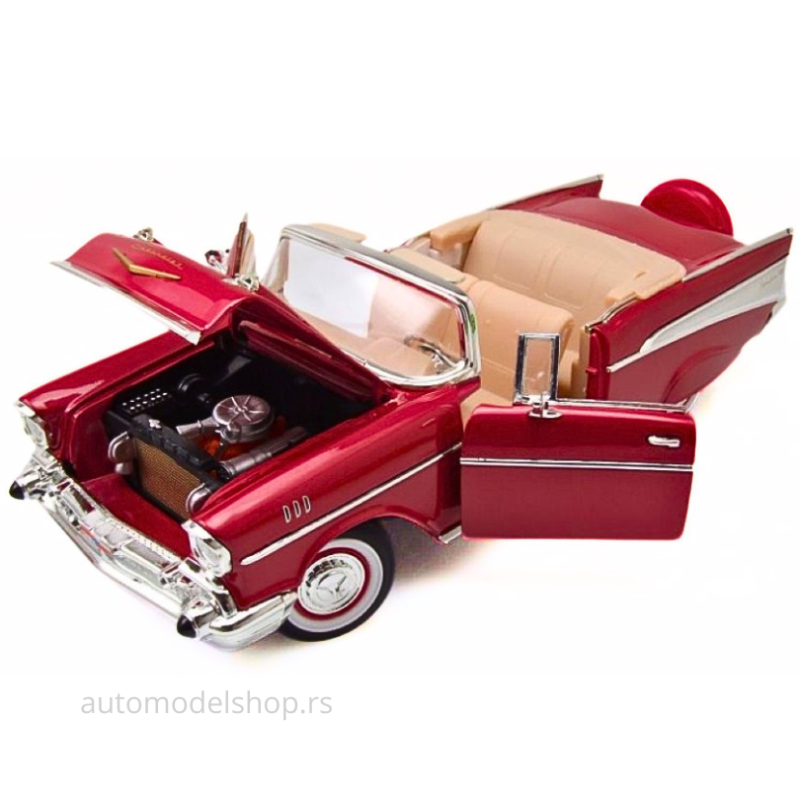 Chevrolet Bel Air Convertible - Red - 1957