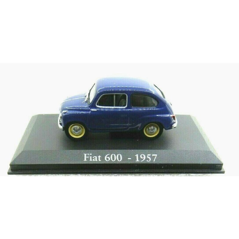 Fiat 600, blue 1957