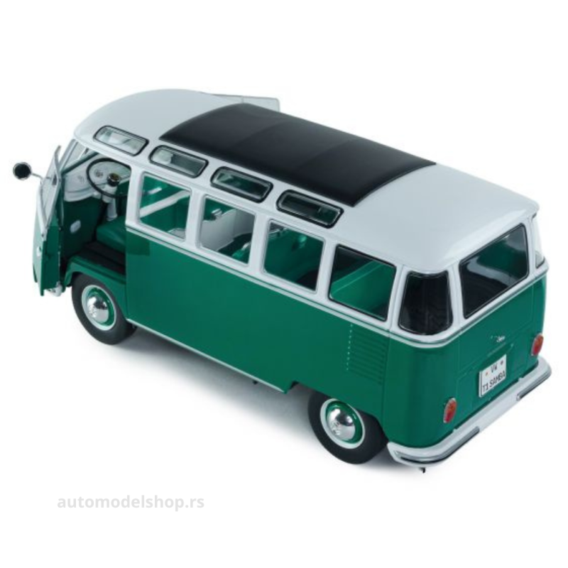 Volkswagen T1 Samba – Green / White – 1962