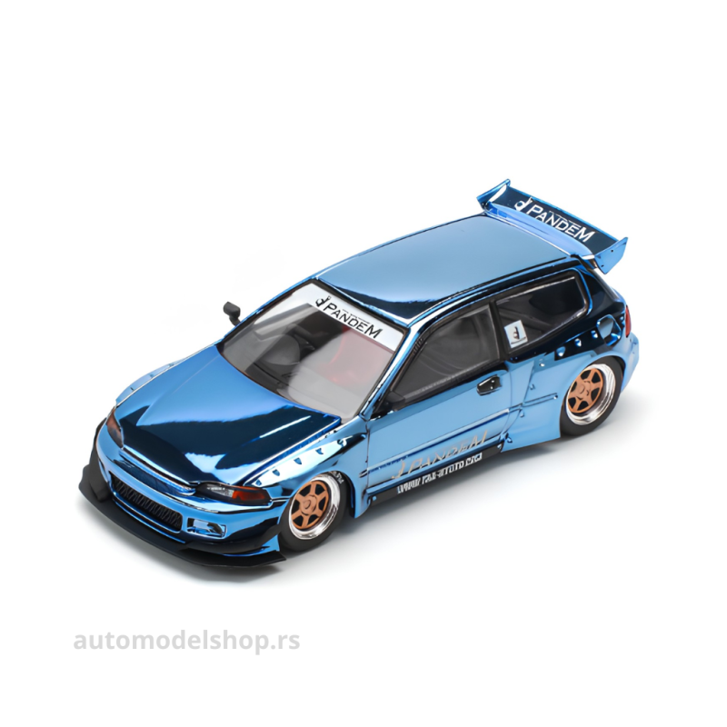 Honda Pandem Civic EG6 - Blue Chrome