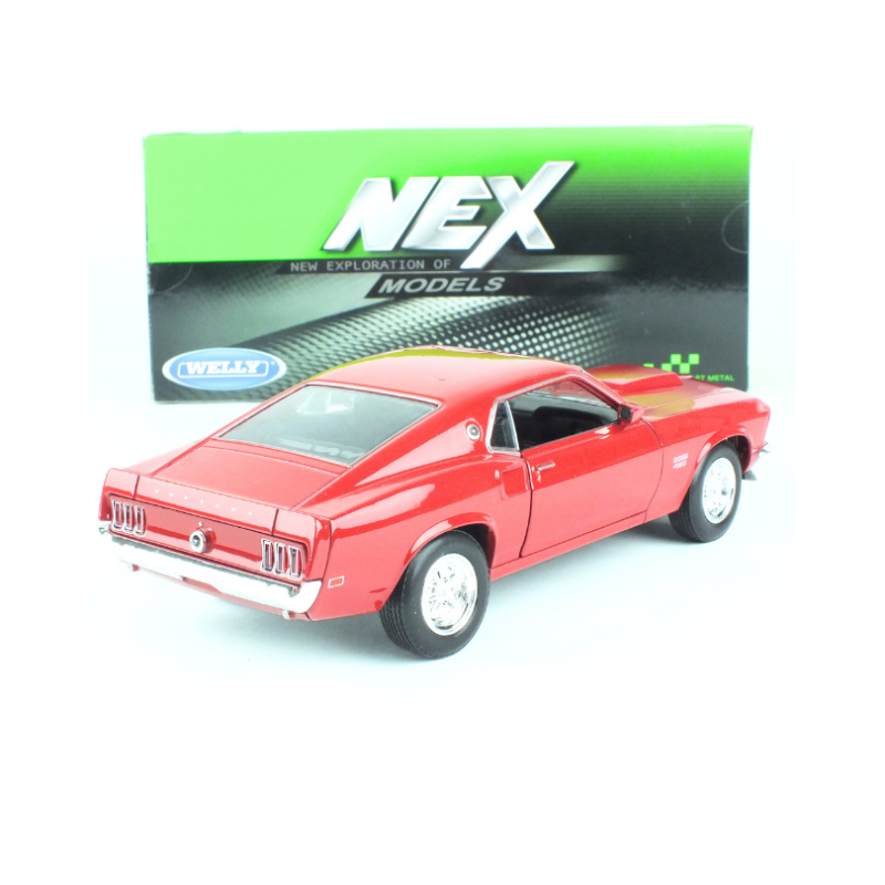 Ford Mustang Boss 429 Red 1969