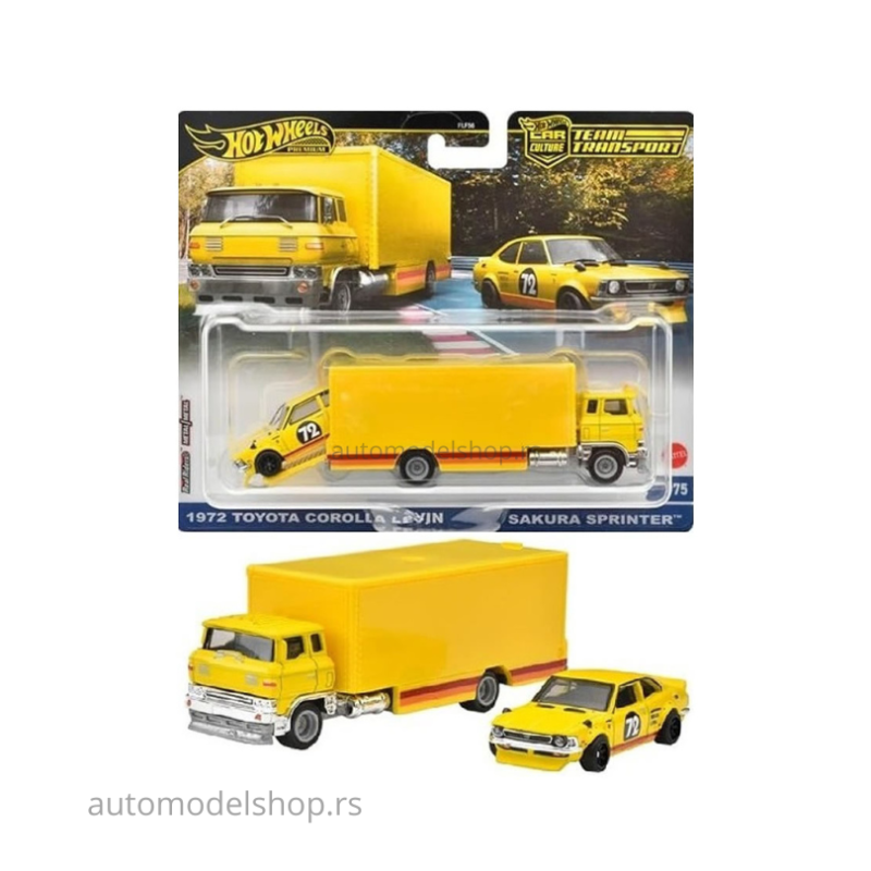 Team Transport #75 Toyota Corolla Levin & Sakura Sprinter - 1972