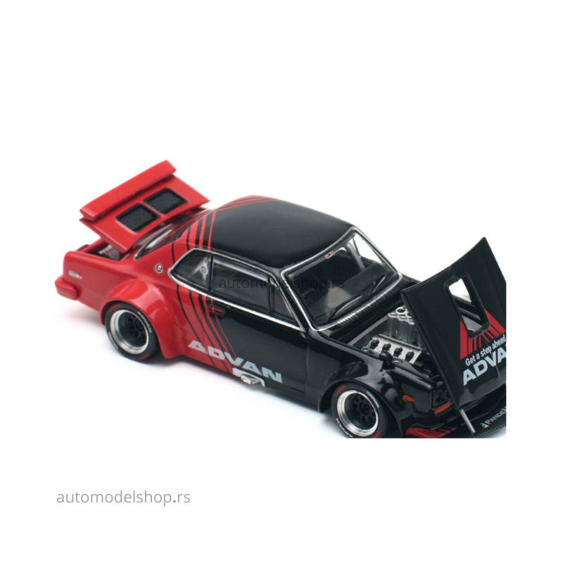 Nissan Skyline GT-R V8 Drift *Hakosuka* Advan Red/Black