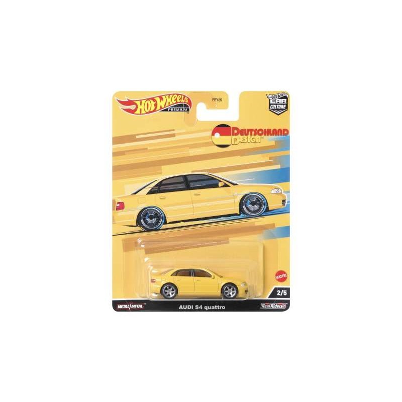 Audi S4 Quattro, yellow