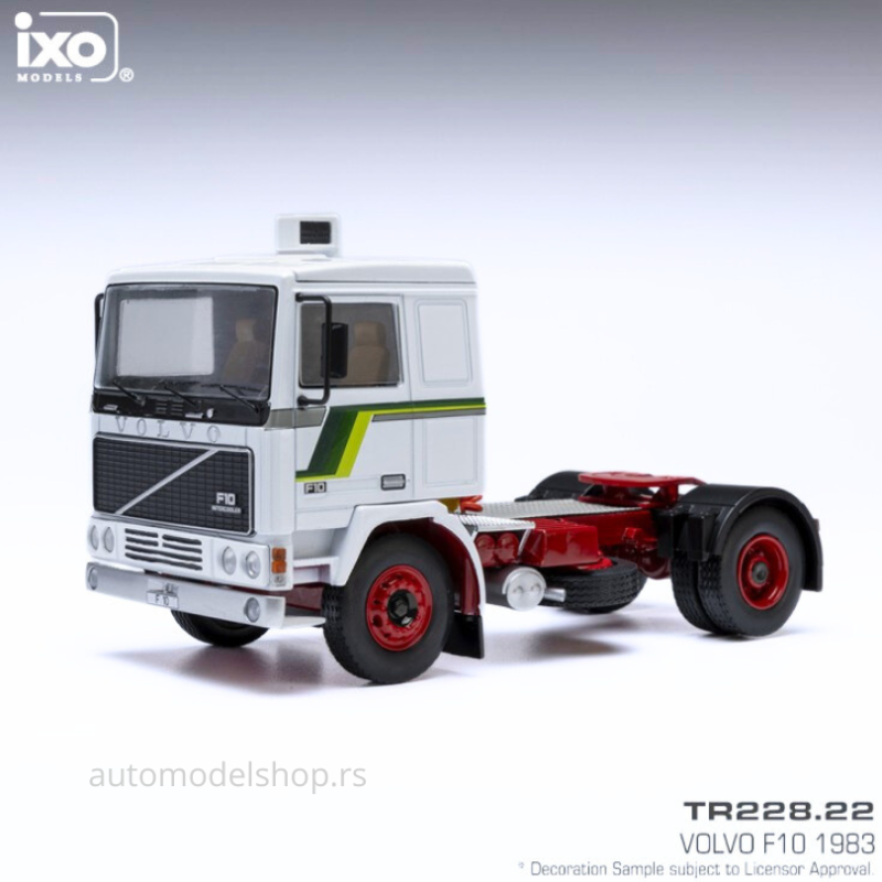 Volvo F10 - White/Green - 1983