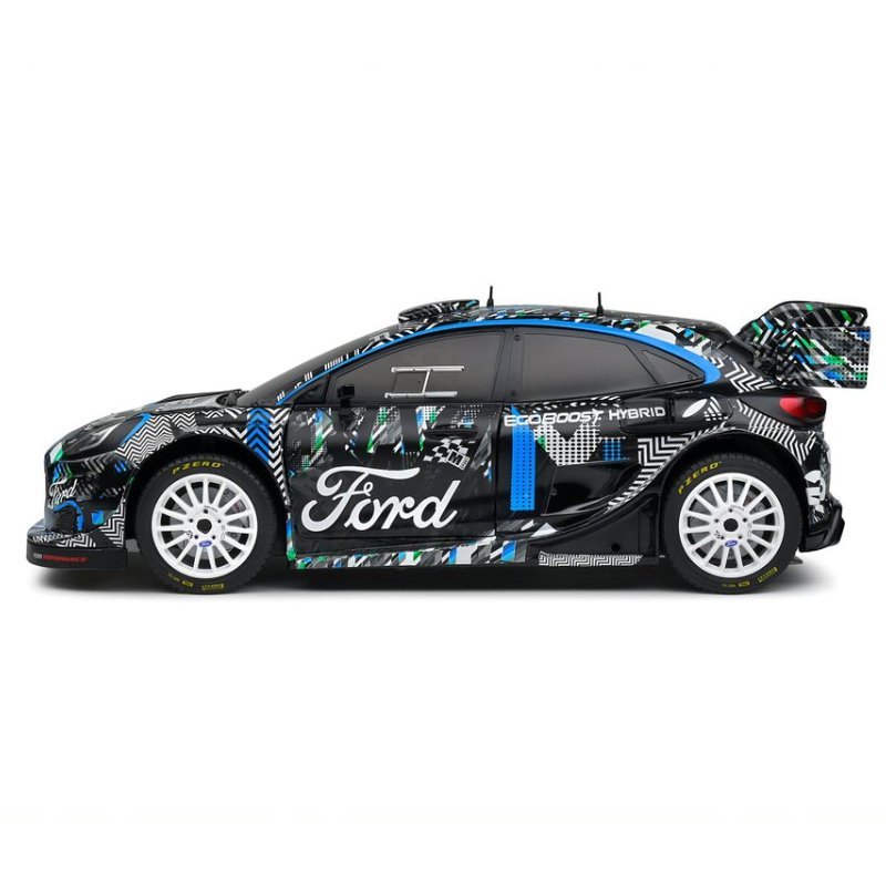 Ford Puma Rally 1 Hybrid Black Goodwood Festival of Speed 2021