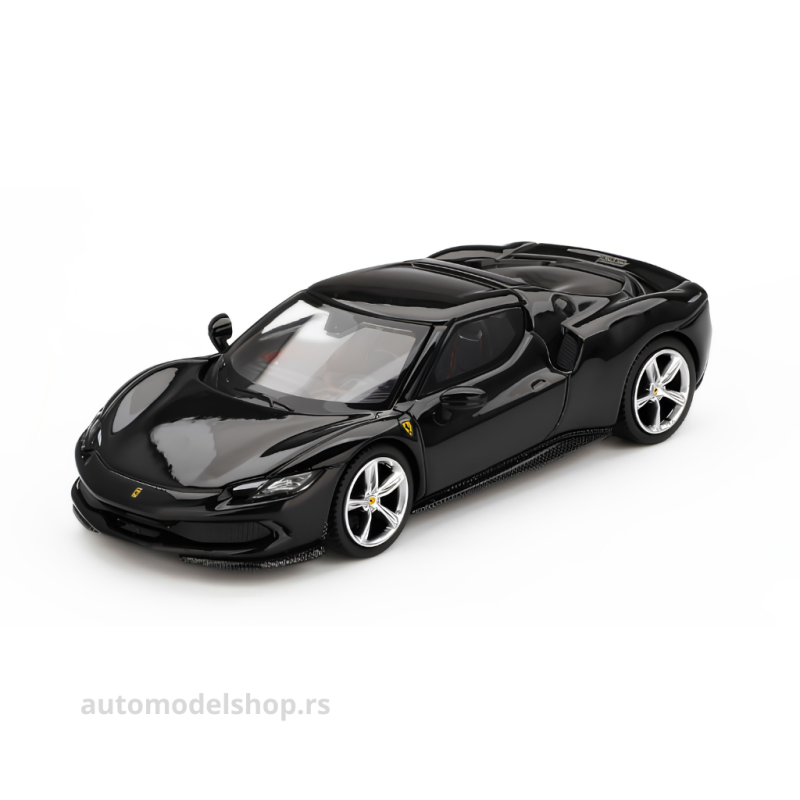 Ferrari 296 GTB - Nero Daytona - 2024