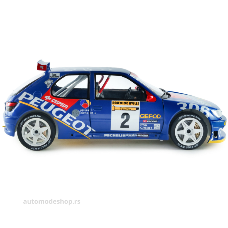 Peugeot 306 Maxi – Rallye de Avilès – #2 J.Azcona / J.Billmaier – 1997
