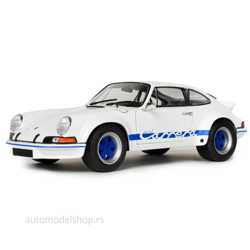 Porsche 911 RSR – White / Blue Carrera Stripes – 1973