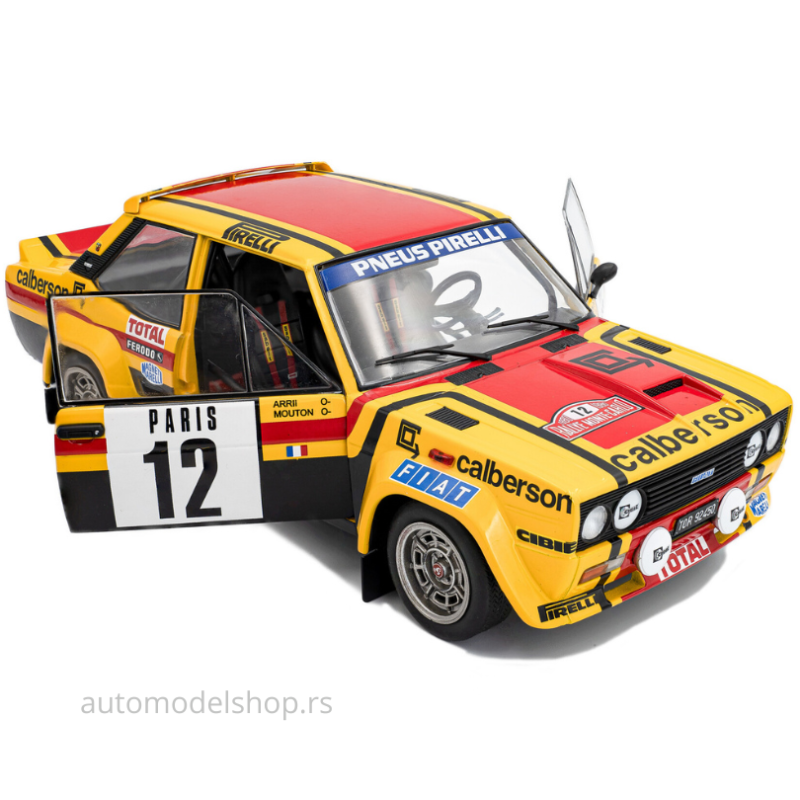 Fiat 131 Abarth – Rallye de Monte-Carlo – #12 M.Mouton / Arri - 1980