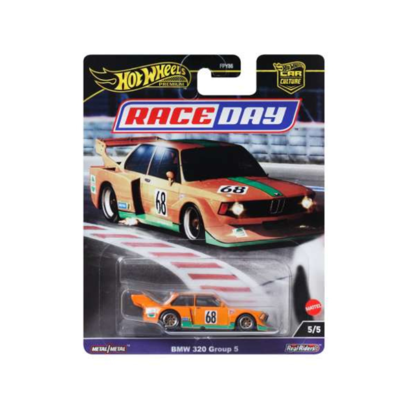 BMW 320 Group 5 #68, orange/green