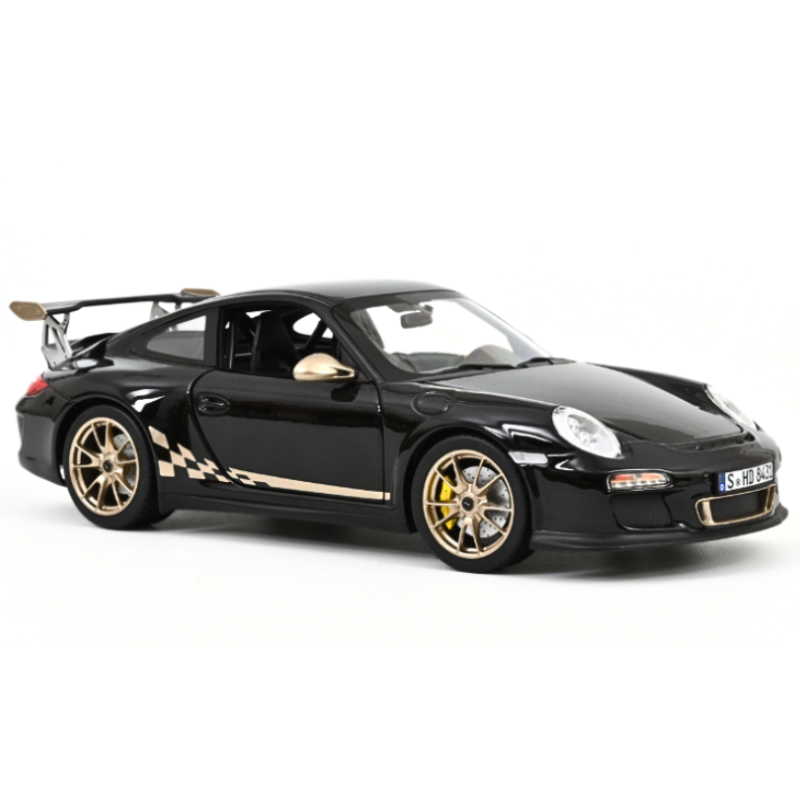 Porsche 911 (997) GT3 RS  Black und white gold metallic 2009