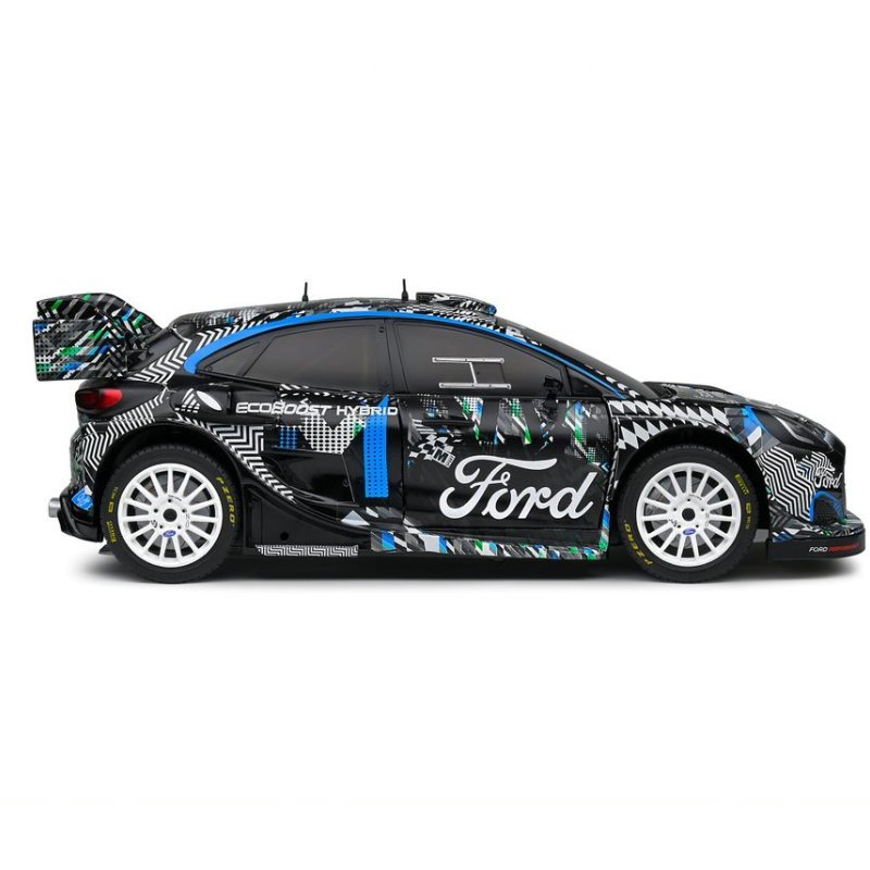 Ford Puma Rally 1 Hybrid Black Goodwood Festival of Speed 2021