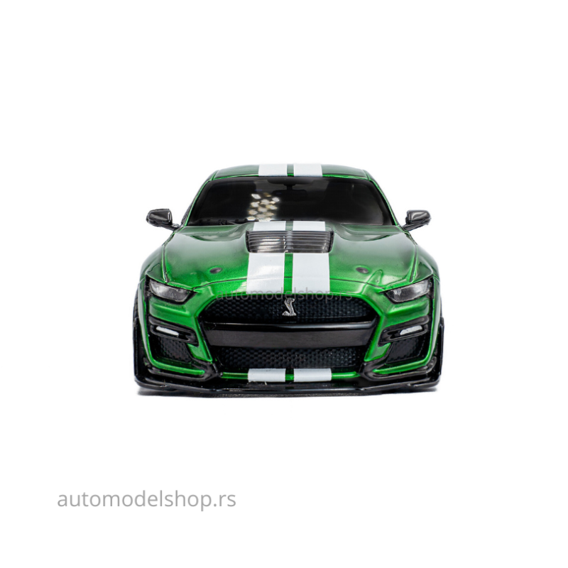 Shelby Mustang GT500 – Eruption Green Metallic w/White Stripes – 2020