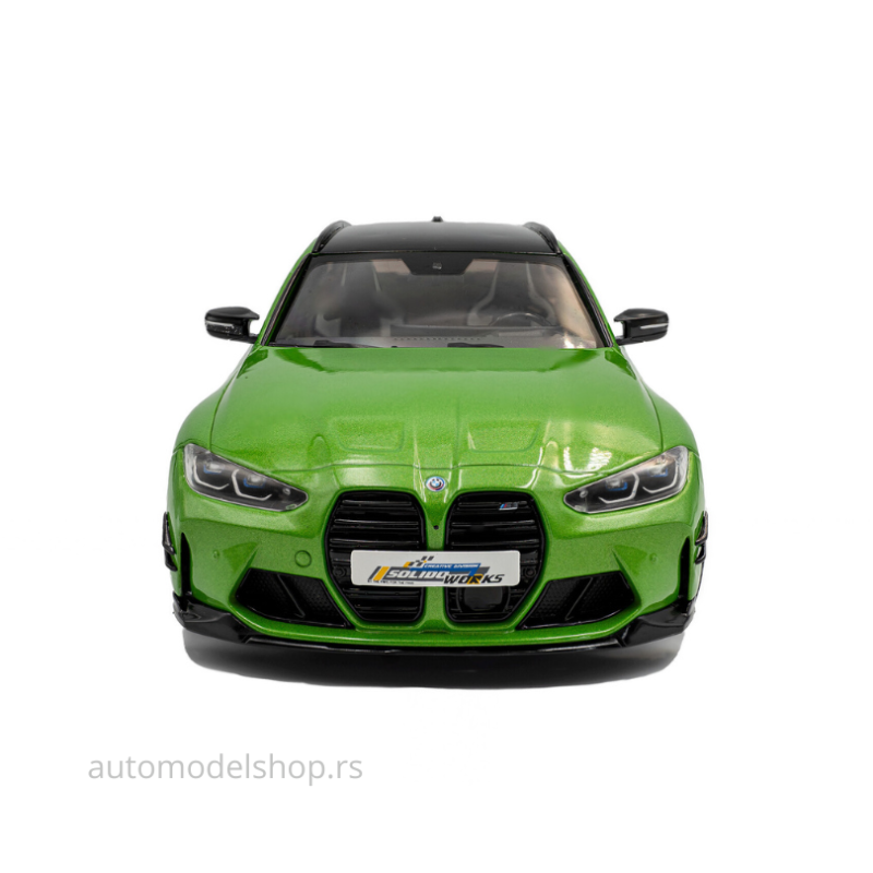 BMW M3 G81 Touring with Performance Parts – Green Metallic – 2024