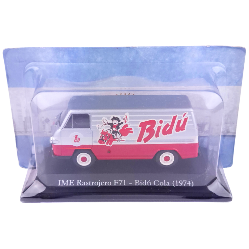  IME Rastrojero F17 Bidu Cola, silver/red , 1974