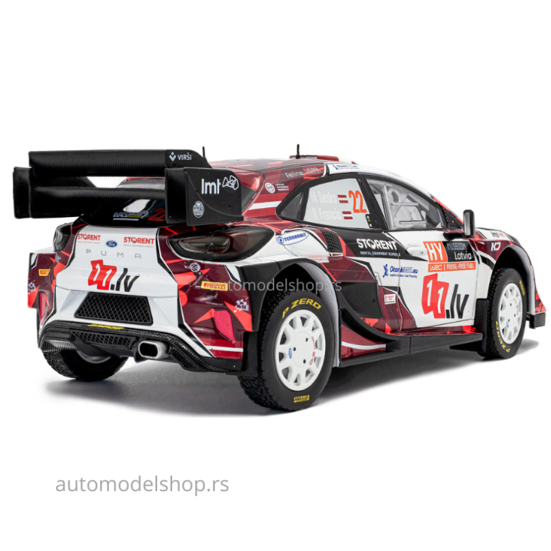 Ford Puma Rally1 Hybrid – TET Rally Latvia#22 M.SESKS / R.FRANCIS  – 2024 