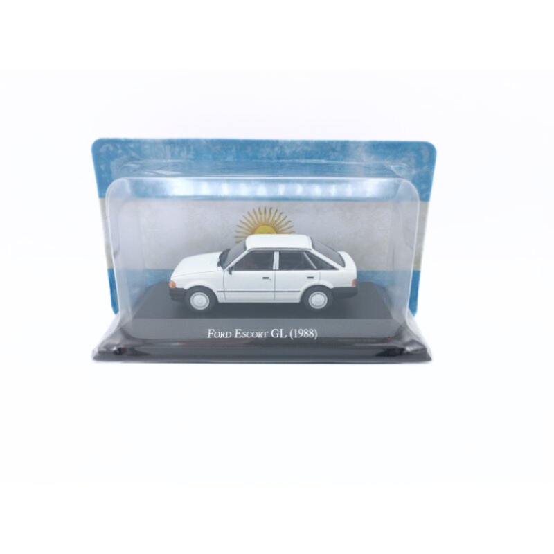 Ford escort gl, white 1988