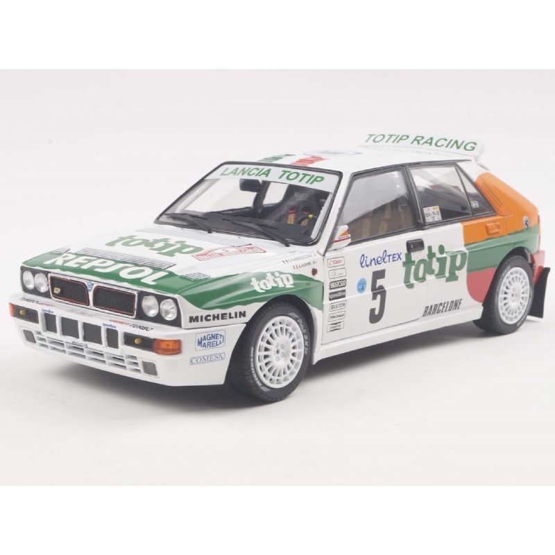 Lancia Delta HF Integrale #5 A.Aghini / S.Farnocchia  Rallye Montecarlo , 1993 