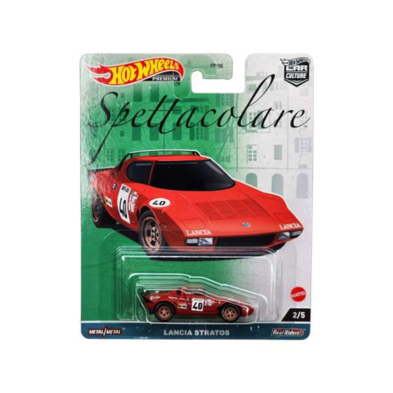 Lancia Stratos #40 *Che Fiagata (Italian Cars)* Car Culture series, red