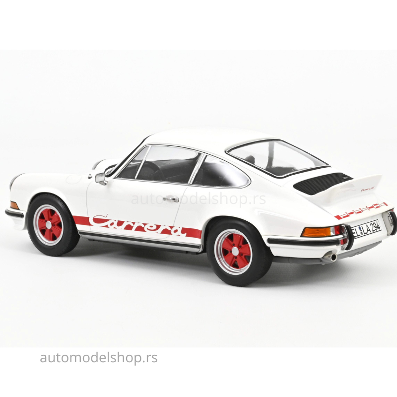 PORSCHE 911 Carrera RS 2.7 1973 weiss/grün 1:18 von NOREV (Neu und