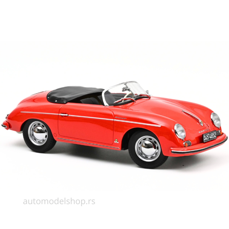 Porsche 356 Speedster - Red - 1954